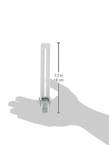 [Australia] - OSRAM SYLVANIA Dulux S Ecologic Pl Type Compact Lamp, S (T4), 13 Watt, 3500K, 82 CRI, Gx23, 120 Volts-683365 
