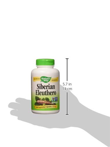 [Australia] - Nature's Way Premium Herbal Siberian Eleuthero, 1,275 mg per serving, 180 VCaps 180 Count (Pack of 1) 