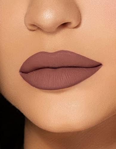 [Australia] - Kylie Jenner Lip Kit like Gloss Matte Liquid Lipsticks Sets With Matte Lipgloss & Lipliner Kylie Jenner Lipstick Kylie Lip Kit (Dolce K) 