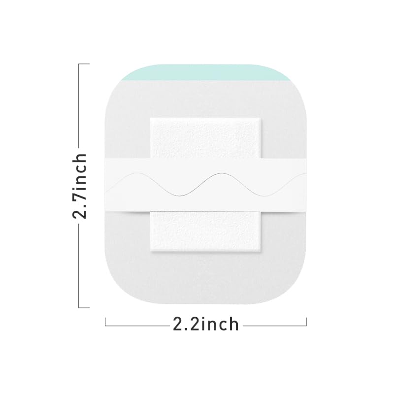 [Australia] - Baby Waterproof Umbilical Cord Stickers (15pcs), Navel Patches for Infants with Protruding Belly Buttons, Soft Cotton Hernia Pads, Baby Colic and Gas Relief Wrap 2.2 * 2.7Inch 1 