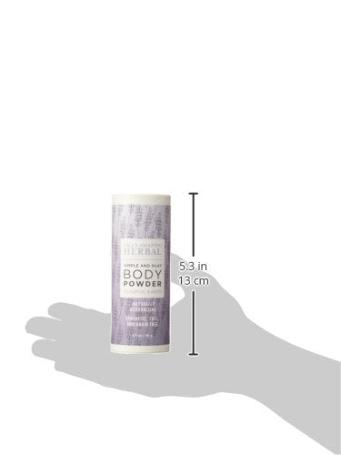 Ora's Amazing Herbal Fragrance Free Body Powder for Women and Men, Unscented Talc Free Talcum Powder, Cornstarch Free Dusting, Waxing, Natural Sugaring, Foot Powder, Dry Shampoo, Made in USA, 2.5 oz