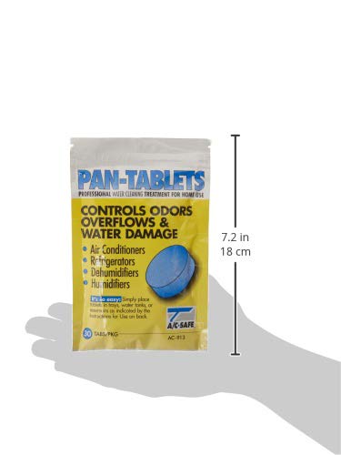 [Australia] - AC-Safe Tablets-30 Cleans scum in Drain Pans and Humidifiers, 30 Count (Pack of 1), Blue 