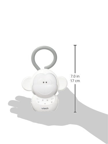 [Australia] - VTech BC8211 Myla The Monkey Baby Sleep Soother with a White Noise Sound Machine Featuring 5 Soft Ambient Sounds, 5 Calming Melodies & Soft-Glow Night Light, 1 Count (Pack of 1) 