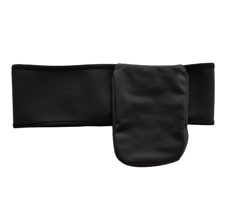 [Australia] - Elastic Ostomy Belt | Ostomy Cover Support Belt | Water Resistant Everyday Wear | 6x9 X-Large, Fits 42" - 51" (Black) X-Large 42" - 51" 