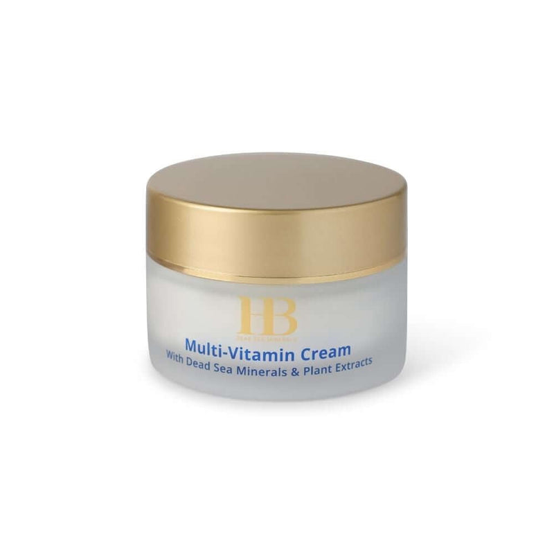 Multi Vitamin Face Cream SPF 20 50ml – Moisturizing Facial Cream with Vitamins, Dead Sea Minerals & Natural Oils for Hydrated Smooth Skin and Daily Sun Protection Care