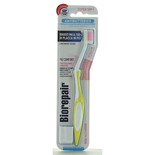 Biorepair : Oral Care Pro Toothbrush "Curve"- Very Soft, Pack of 2