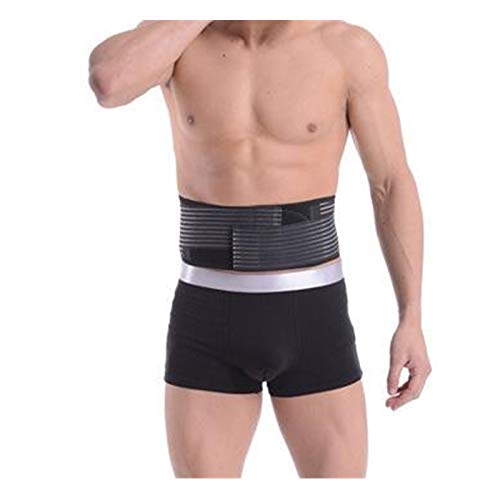 HWZ Waist Support Waist Protection Thin Breathable Mesh Lumbar Support Steel Plate Protection Belt for Sports Safety black Large