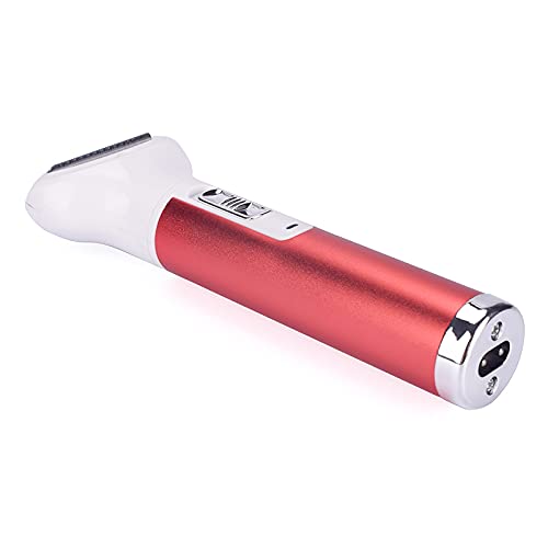 [Australia] - 5 in 1 Electric Shaver for Women, ABS Portable USB Charging Women's Razor, Painless Facial Hair Removal Razor, Lady Shave for Bikini Nose Leg Face Eyebrows Body 
