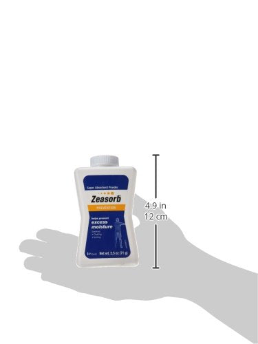 [Australia] - Zeasorb Prevention Super Absorbent Powder for Foot, 2.5 Ounce 