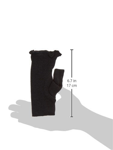 [Australia] - Rolyan Splint Liners, Durable Thumb Spica, Made of Thick & Soft Cotton, One Size Fits All, Black, Pack of 10 