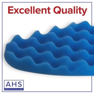AMERICAN HOSPITAL SUPPLY AHS Adjustable Foam Positioner | Ulnar Nerve Protector | Decubitus Care Elbow Pads | Pads 1 Each
