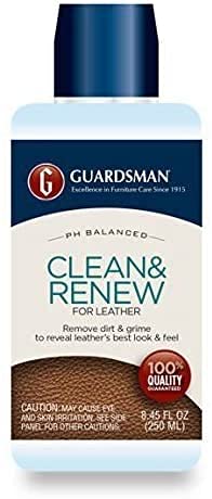 Guardsman Leather Care Bundle: Leather Cleaner and Leather Protector