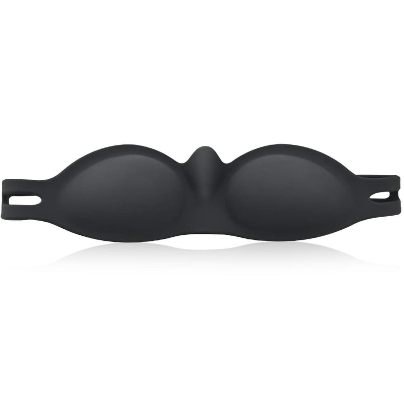 SM Erotic Silicone Eye Mask Blackout Adult Erotic Products Super Soft Silicone Role Play Suitable for Male Female Couples BDSM Adult Black Eye Mask Suitable for Male Female Couples