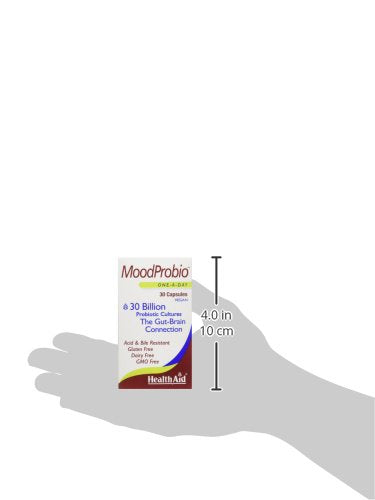 HealthAid MoodProbio Vegan Capsules, Pack of 30 Capsules
