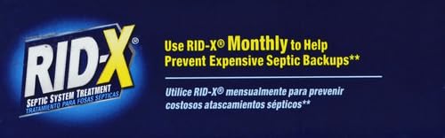 [Australia] - RID-X Septic Treatment, Septic Tank Treatment, 1 Month Supply Of Powder, 9.8 oz 9.8 Ounce (Pack of 1) 