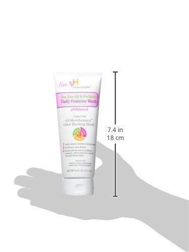 [Australia] - vH essentials Intimate Feminine Wash - pH Balanced with Tea Tree Oil, Cranberry, Prebiotics, Lavender, and Chamomile- 6 Fluid Ounce (3) 