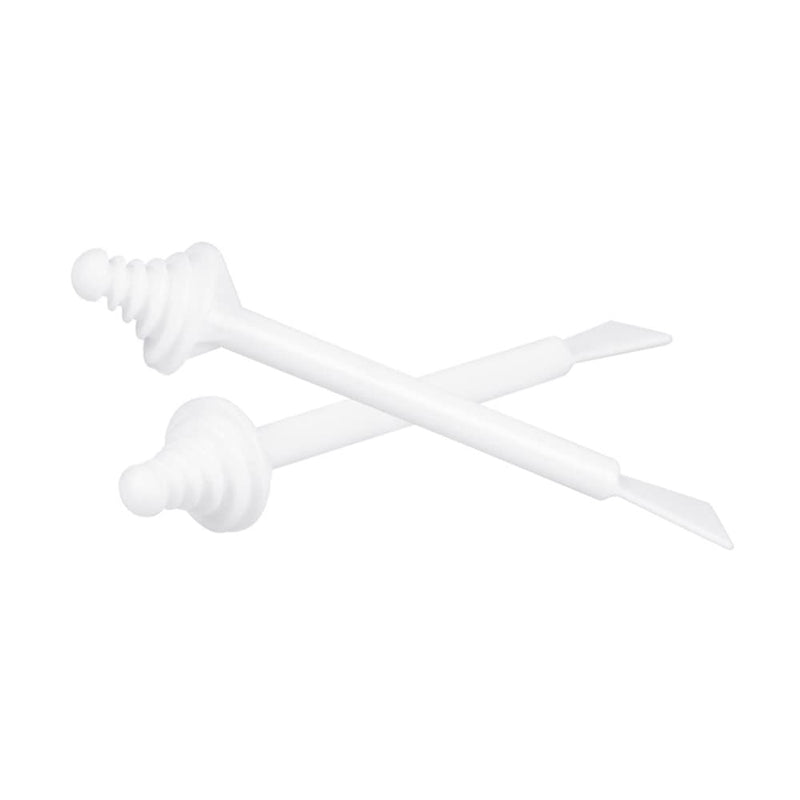 [Australia] - 100 Packs Nose Wax Spatulas Small Waxing Applicator Sticks for Nostril Nasal Cleaning Ear Hairs Face Eyebrows Hair Removal 1 Count (Pack of 100) 