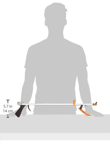[Australia] - Sammons Preston 49647 Basic Assistive II Device Kit, Long Handle Extension Tools, Sock Aid and 26" Reacher Kit with 26" reacher 