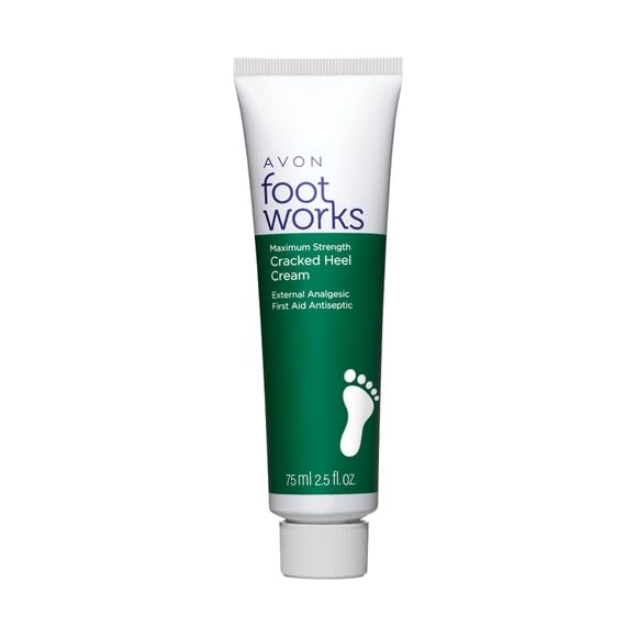 2 Foot Works Healthy Maximum Strength Cracked Heel Creams 2.5 Fl Oz (Pack of 1)