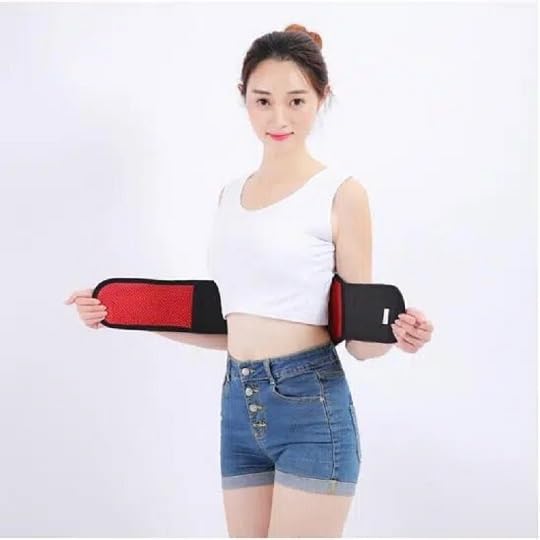 [Australia] - Thermal Magnetic Therapy Lumbar Support Belt Lower Back Brace for Men and Women, Self-Heating Waist Strap with Gauss Magnets (Large) Large (Pack of 1) 