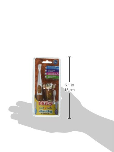[Australia] - Nuby Electric Toothbrush with animal character, Monkey 