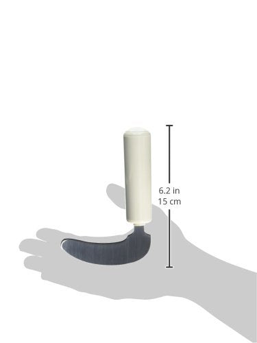 [Australia] - Homecraft Queens Angled Cutlery, Grip Knife with Rocker Knife Motion, Lightweight Ergonomic Adaptive Knife, Easy-to-Grip Handles for Limited or Weak Grasp, Grip Knife for Independent Eating Angled Knife 