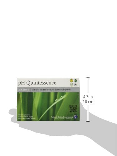 [Australia] - Symphony Natural Health pH Quintessence - 40:1 Alfalfa Concentrate - 90 Vegan Capsules (30 Day Supply) – Alkaline The Body, Balance pH and Support Detox 1 