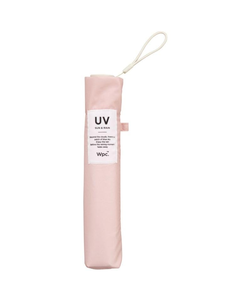 Wpc. Air-Light Solid Mini Folding Umbrella al03-001-002 Pink