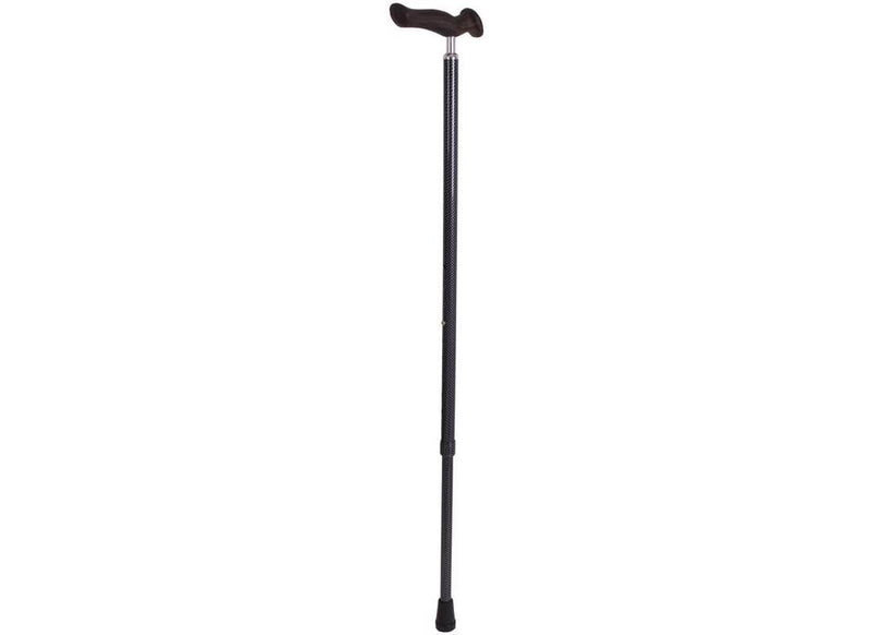 [Australia] - Carex Comfort Walking Cane with an Ergonomic Extra Comfortable Grip, Dark Gray 