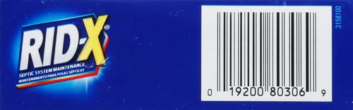 [Australia] - RID-X Septic Treatment, Septic Tank Treatment, 1 Month Supply Of Powder, 9.8 oz 9.8 Ounce (Pack of 1) 