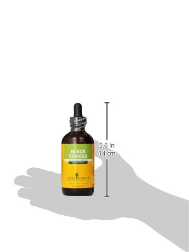 [Australia] - Herb Pharm Certified Organic Black Cohosh Liquid Extract for Female Reproductive System Support - 4 Ounce 1 Fl Oz (Pack of 1) 