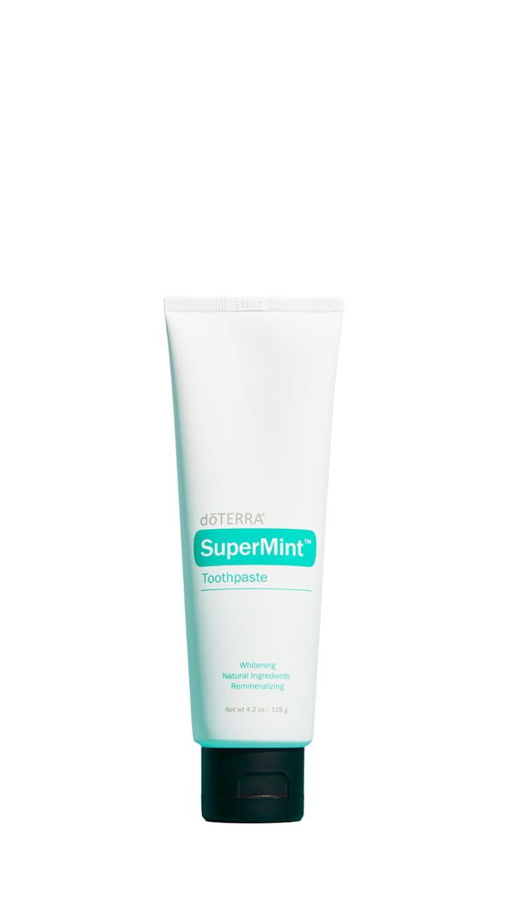 doTERRA SuperMint Toothpaste 125 g Tube 4.41 Ounce (Pack of 1)