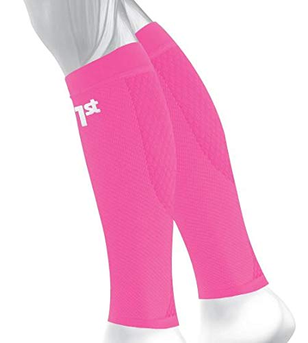 [Australia] - OS1st Calf Compression Sleeves for Men & Women relieves shin splints, leg fatigue and reduces recovery time Small Grey 