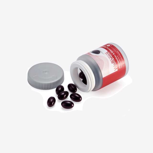 [Australia] - wellness by oriflame Astaxanthin & Bilberry Extract 30 Capsules 