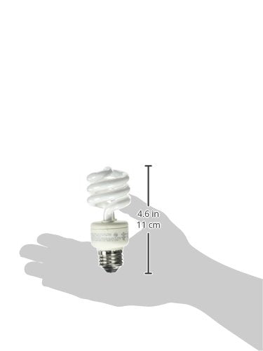 [Australia] - EcoSmart 60W Equivalent Soft White Spiral CFL (4-Pack) 