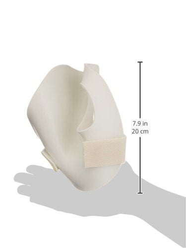 [Australia] - Rolyan Walker Splint for Right Hand, Comfortable Walker Padding for Limited Hand Mobility and Function, Hand Walker Assist with Padded Protection for Elderly Rollator and Walker Users, Large Large 3.5" – 4" 