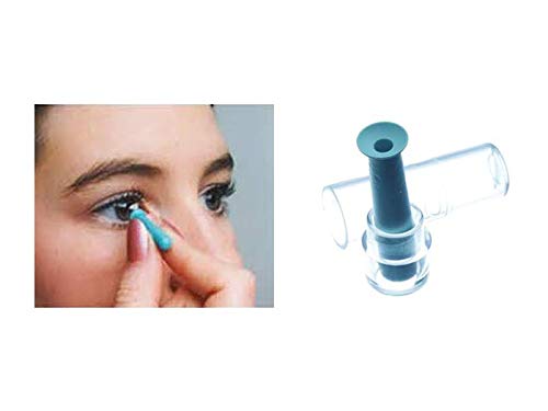 [Australia] - DMV Classic Vented Hard Contact Lens Remover (Blue, 1 Pack) Blue 1 Count (Pack of 1) 