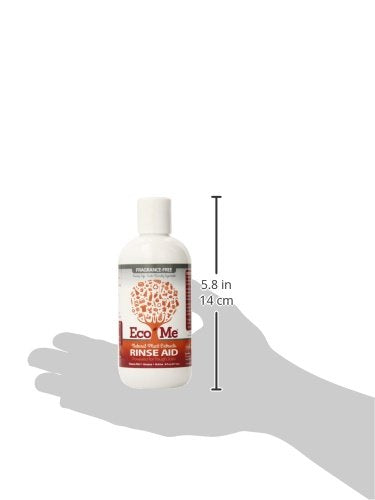 [Australia] - Eco-me Auto Dish Rinse Aid, Clear, Fragrance Free, 8 Fl Oz 