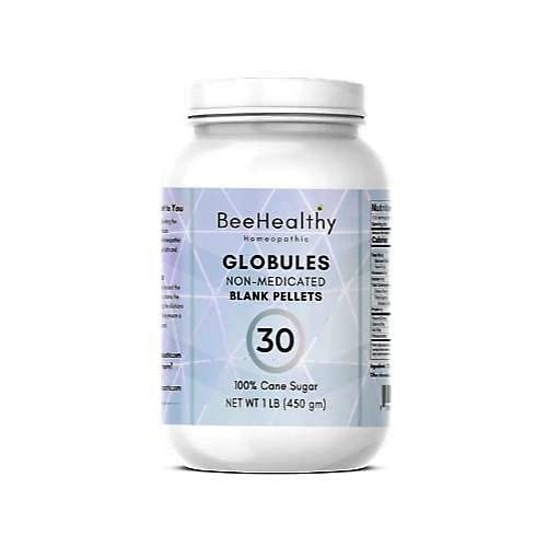Globules/Blank Pellets 1 LB - Homeopathic. Sizes #10. #20. #25. #30 & #40. All Natural 100% Organic Cane Sugar. (Globules #20) 1 Count (Pack of 1)