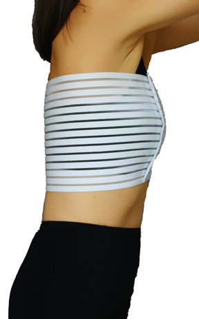 [Australia] - Elasto-Fit Breast and Chest Compression Wrap. L0220 (Large) Large White 