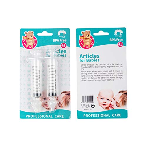 [Australia] - Syringe Nasal Irrigator, Professional Baby Nasal Irrigator Portable Infant Nose Cleaner Rinsing Device Fast All Natural Relief-Nasal Irrigation/Nasal Spray/Nasal Hygiene (2 pièces) 