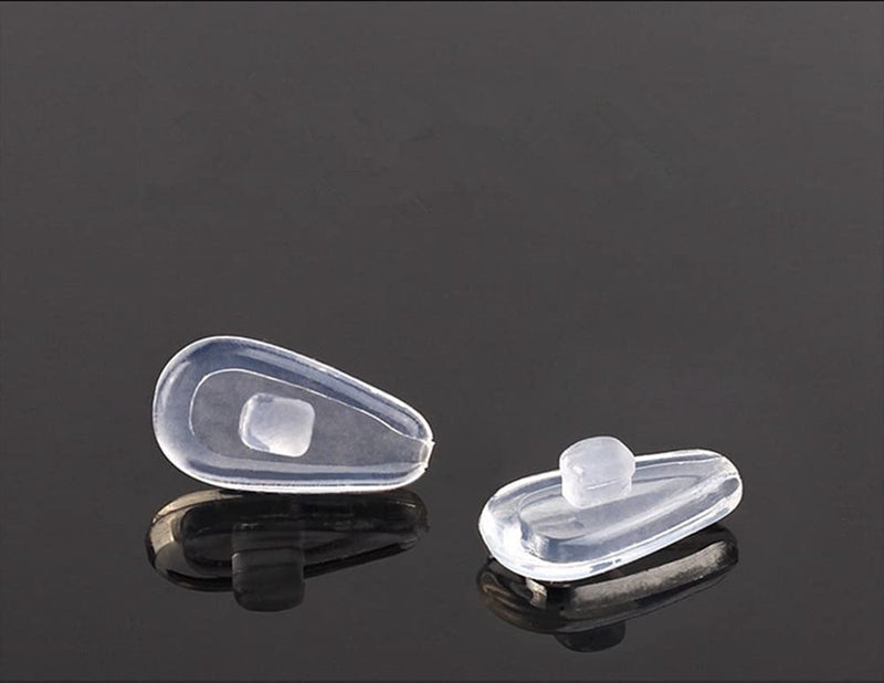 [Australia] - Push-in Eyeglasses Glasses Nose Pads, 6 Pairs 15mm Soft Silicone Air Cushion Air Chamber Glasses Replacement Nosepad, Anti-Slip Nose Piece for Eye Glasses Sunglasses 