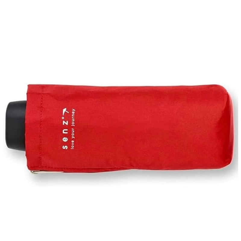 Senz Micro Windproof Umbrella - 31.5 x 29.13 in - Manual Folding - Passion Red