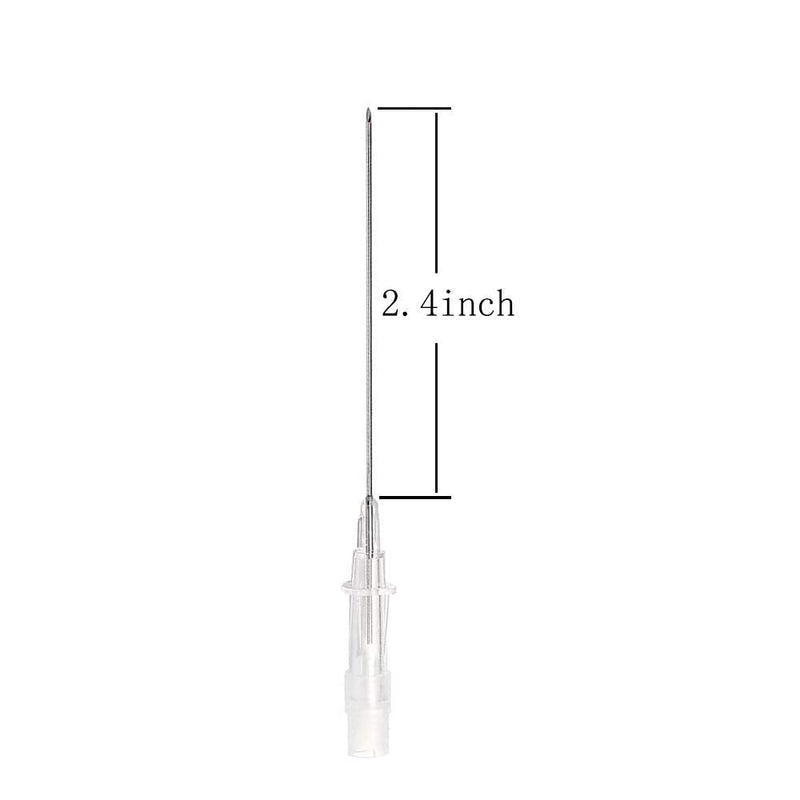 [Australia] - Pack of 50 Catheter Piercing Needles Tattoo Piercings Tool (18G) 18G 
