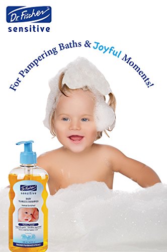 [Australia] - Dr. Fischer Newborn & Baby Essentials Shampoo. Tear-Free, Hypoallergenic, Gentle Hair & Scalp Natural Chamomile and Vitamin B5.16.9Oz 
