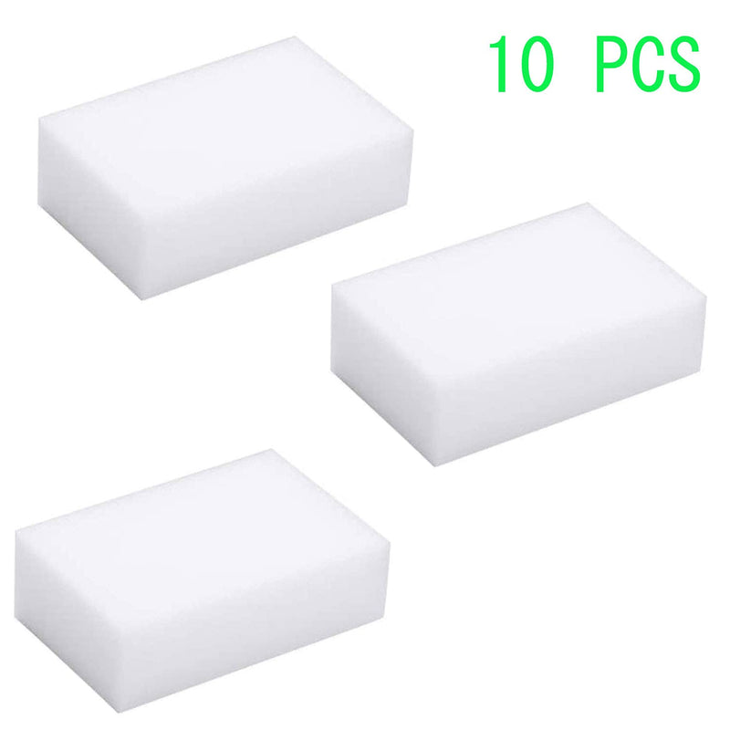 [Australia] - 10 Pcs/lot Magic Sponge Eraser Multi-Functional Melamine Foam Cleaner 100x60x20mm 