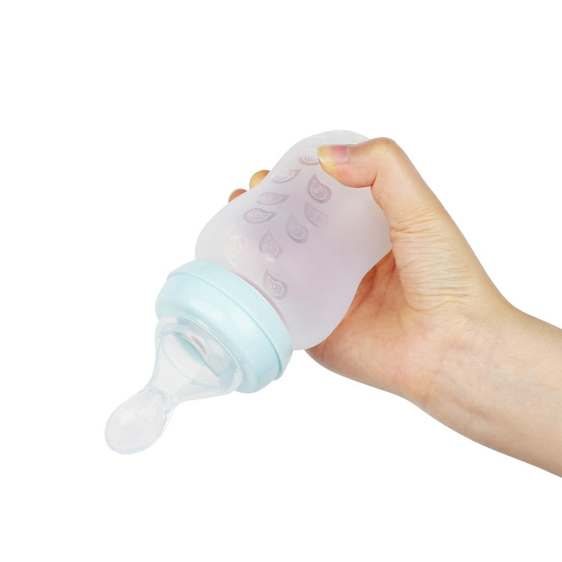 Drinking Aids Feeding Cup for Disabled Elderly Patients Bedridden Adult Nursing Cup Flow Dysphagia Cup Control Liquid Feeder Bottle with Spoon Bottle Nipple Drinking Cups For Water Porridge Soup,180ml