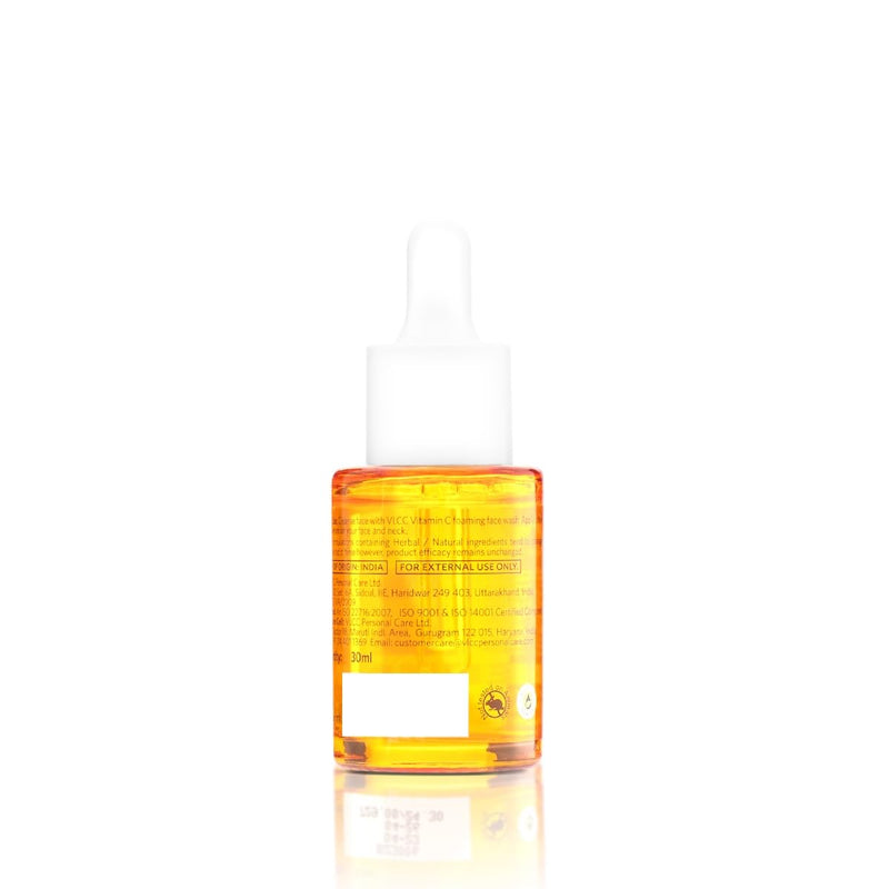 VLCC Vitamin C Serum - 30ml | With Ferulic Acid, Hyaluronic Acid, and 15% Vitamin C