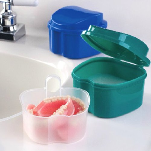 [Australia] - ORAfix Complete Care Premium Denture Bath, Colors May Vary 1 Count (Pack of 1) 