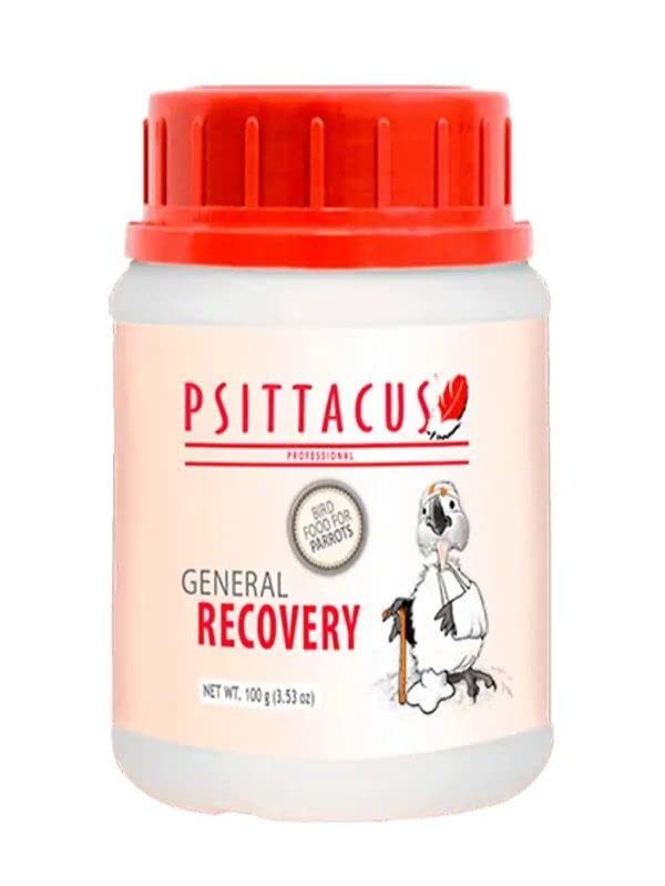 Psittacus General Recovery 100 g | Hand Feeding Formula for Sick and Injured Baby and Adult Birds, Parrots, Pigeons | Premium Food for Birds, 100% no-GMO - PawsPlanet Australia
